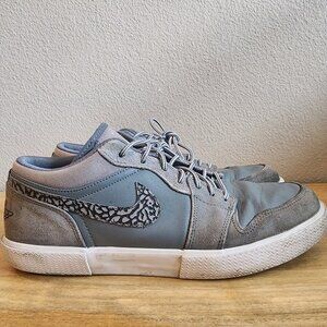 Nike Mens Air Jordan Retro V.1 Shoes Sneaker 481177-010 Cool Grey White Size 12
